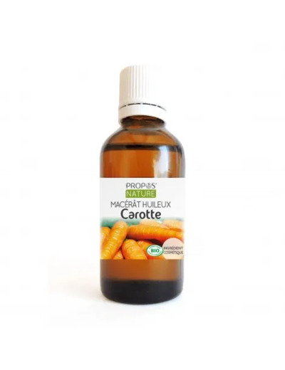 Macérât huileux de Carotte Bio “Daucus carota”- Propos Nature | 50ml*