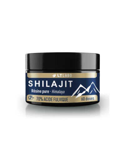 Shilajit résine 70% Acide Fulvique 30g