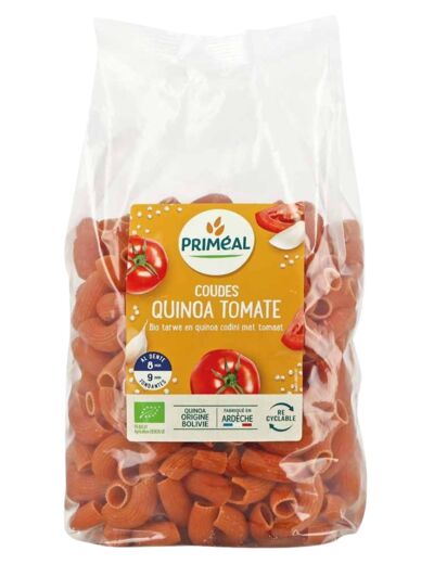 Coudes Quinoa Tomate bio-500g-Priméal