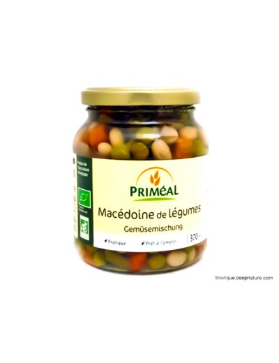 Macédoine de Légumes Bio 350g