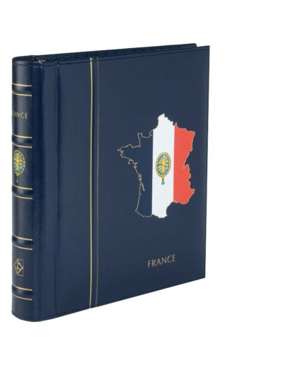 LEUCHTTURM ALBUM PREIMPRIME SF France 1980 à 1994 + ETUI BLEU 331485