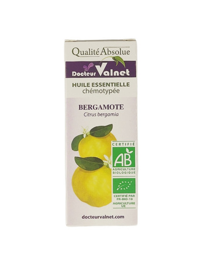 Huile Essentielle Bergamote 10ml Bio