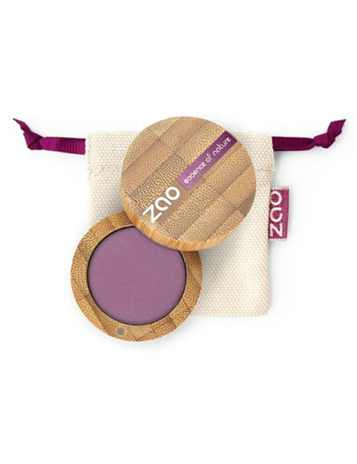 Ombre à paupières mate 215 Violet pourpre-Zao Make up