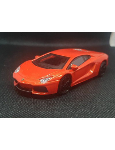 LAMBORGHINI AVENTADOR LP007-4 ORANGE 1/43 BOITE