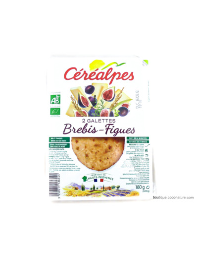 Galettes brebis & figues Bio 2x90g