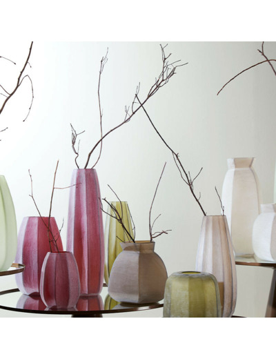 Vase décoratif rose BRADLEY 17x60cm