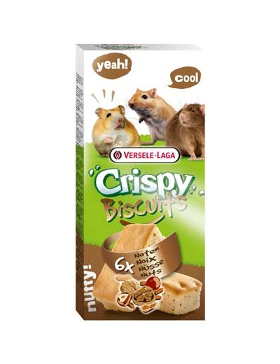 Crispy Biscuits petits rongeurs aux noix - 70g