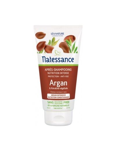 Après shampoing nutrition Argan et Kératine végétale 150ml