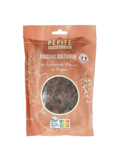 Raisins Sultanine 250g Bio