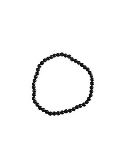 Bracelet en onyx 4 mm