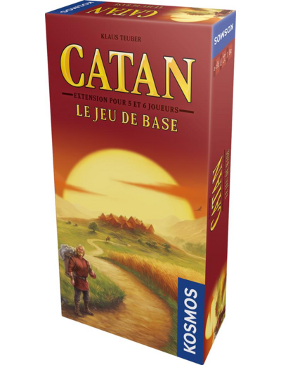 Jeu de société Catan, le jeu de base : Extension pour 5 et 6 joueurs