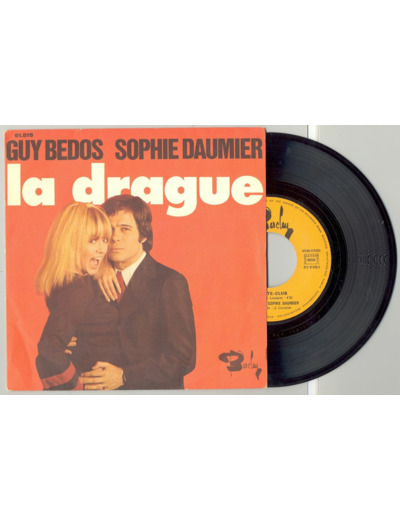 45 Tours GUY BEDOS SOPHIE DAUMIER "PRIVATE CLUB" / "LA DRAGUE"