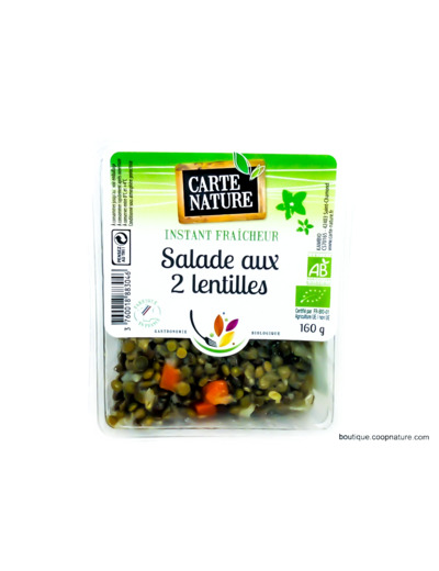 Salade aux 2 Lentilles Bio 160g