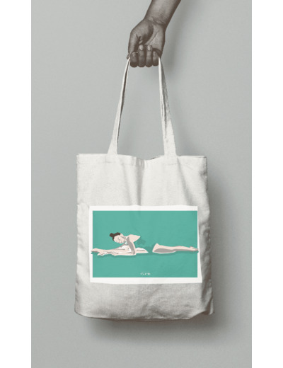 Tote bag ou sac gymnastique "Grand écart"