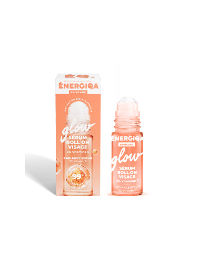 Sérum roll on glow ??clat Vitamine C et extrait d'algue 30ml