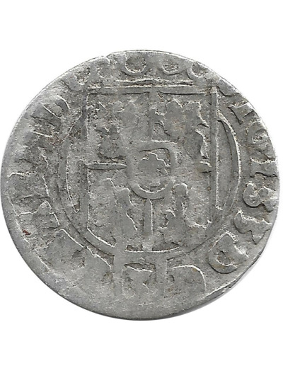 POLOGNE - SIGISMUND III 3 POLKER argent 1624 0gr92 TB-