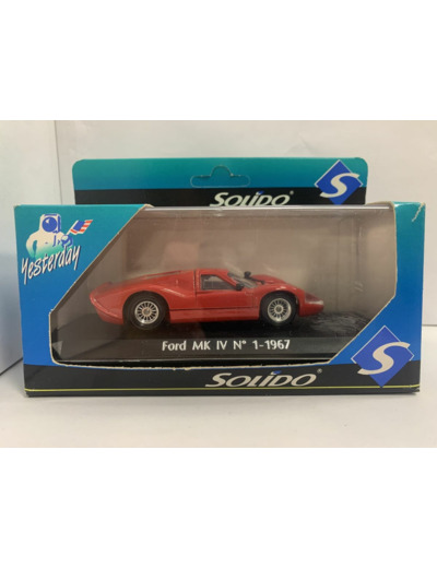 FORD MK IV Numero 1 1967 1/43 BOITE D'ORIGINE NEUF