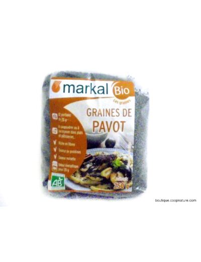 Graines de Pavot Bio 250g