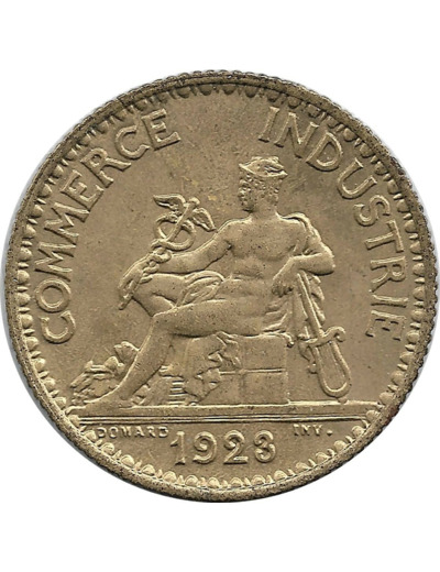 FRANCE 1 FRANC CHAMBRES DE COMMERCE 1923 SUP-
