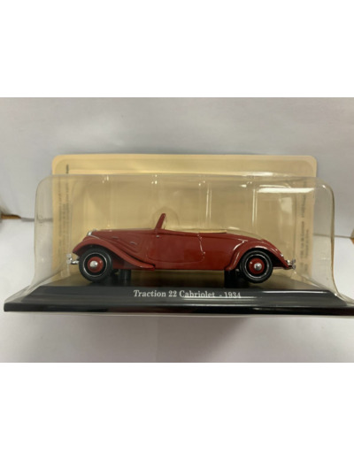 CITROEN TRACTION 22 CABRIOLET 1934 1/43 BOITE D'ORIGINE