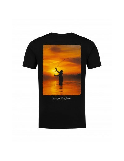 tee shirt sunrise black korda