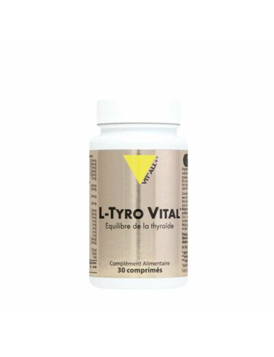 L-Tyro Vital- 30 comprimés-Vit'all+