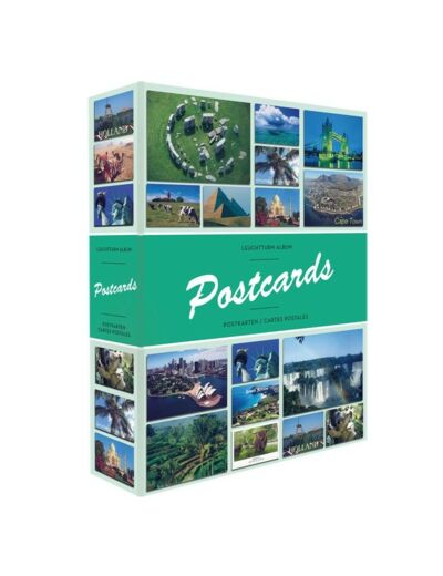 Album POSTCARDS pour 200 cartes postales avec 50 feuilles reliees (347770)