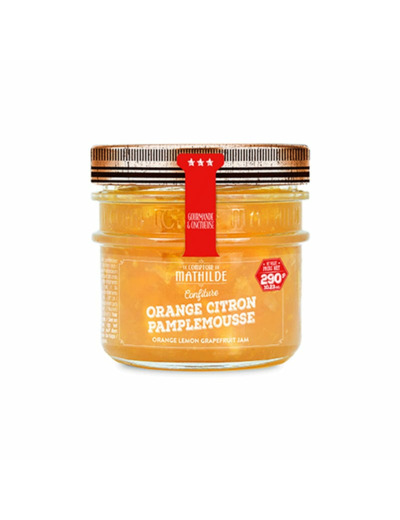 Confiture Orange - Citron - Pamplemousse 290G