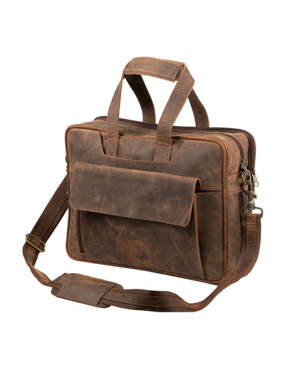 Sac ordinateur en cuir Ethan Chloe 38x28x11cm