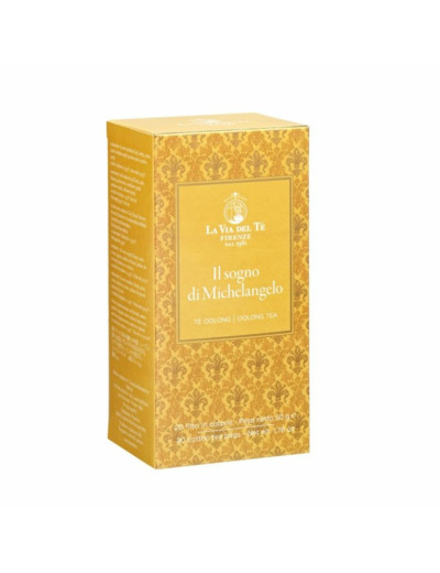 Thé oolong 20 sachets Il Sogno di Michelangelo