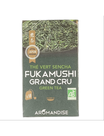 Thé Vert Sencha Fukamushi Grand Cru x18 36g Bio