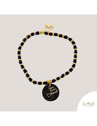 BRACELET MANTRA YOU ARE LOVED