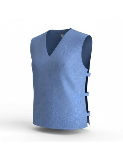 Chemise militaire GAO bleu Marine nationale – respirant et résistant 65% coton