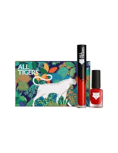 Coffret lèvres et ongles WILD IN RED