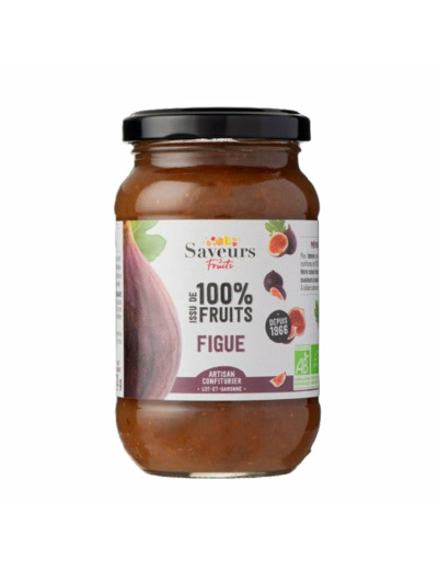 Préparation de Figues 100% Fruits Bio-230g-Saveurs et Fruits