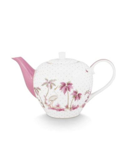 Théière Jolie Point Or Rose 1.6L Pipstudio