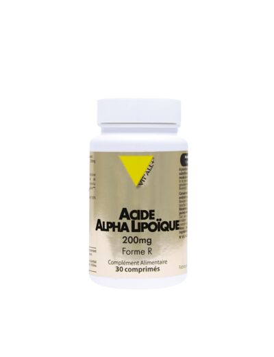 Acide Alpha-Lipoïque-200mg-30 comprimés-Vit'all+