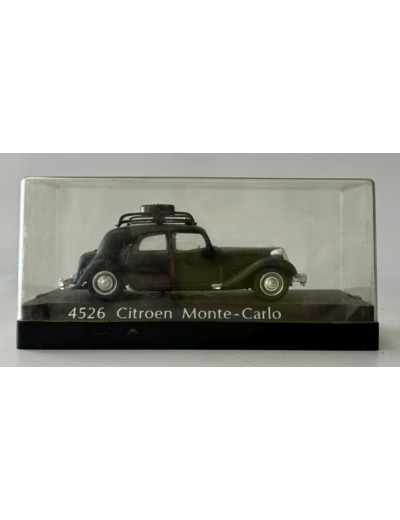 CITROEN TRACTION MONTE-CARLO 4526 SOLIDO 1/43 BOITE D'ORIGINE