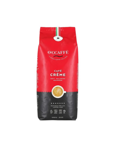 Café en grains 50% robusta 50% arabica