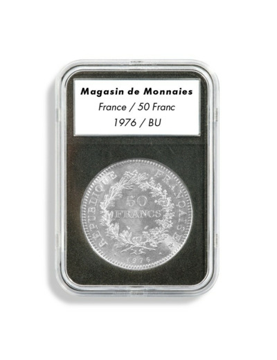 Capsules EVERSLAB pour monnaie de diametre maxi 22 mm 342029