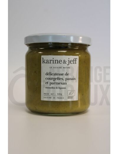 Délicatesse de Courgettes Panais Parmesan - Karine & Jeff - Bio