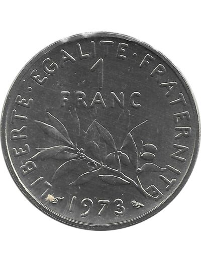 FRANCE 1 FRANC ROTY 1973 FDC