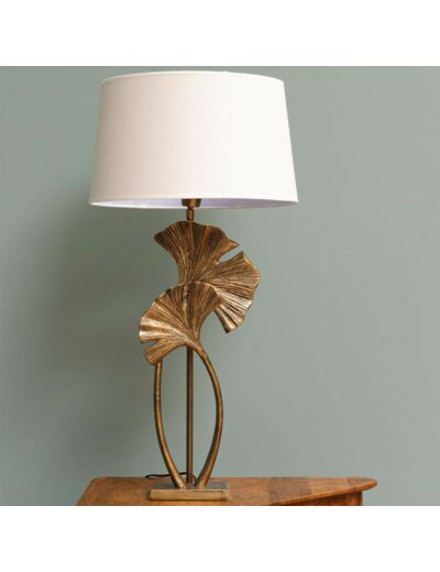 Lampe Chehoma fleur de ginkgo 53x13x29cm