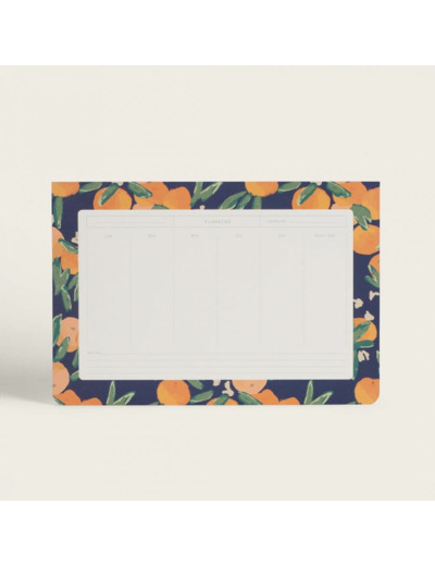 Semainier orangeade - Season Paper