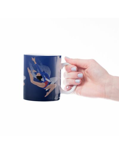 Tasse ou mug Gymnastique "Tatiana la gymnaste" - Personnalisable