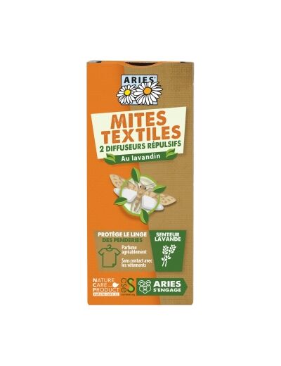 Protection Anti Mites Textiles 2 Diffuseurs répulsifs