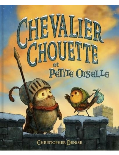 CHEVALIER CHOUETTE ET PETITE OISELLE