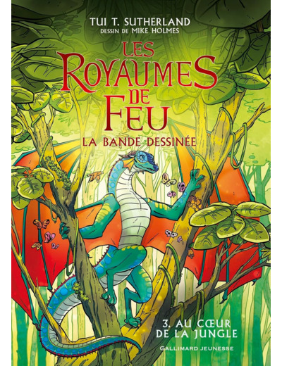 LES ROYAUMES DE FEU - VOL03 - LA BANDE DESSINEE-AU COEUR DE LA JUNGLE