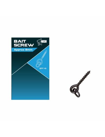 bait screws 8mm nash