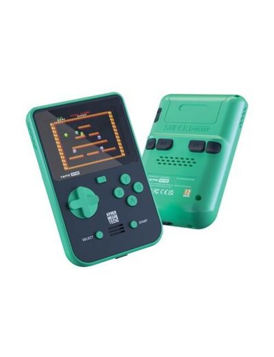 Console rétrogaming Taito Edition Super Pocket Noir, Vert et Blanc